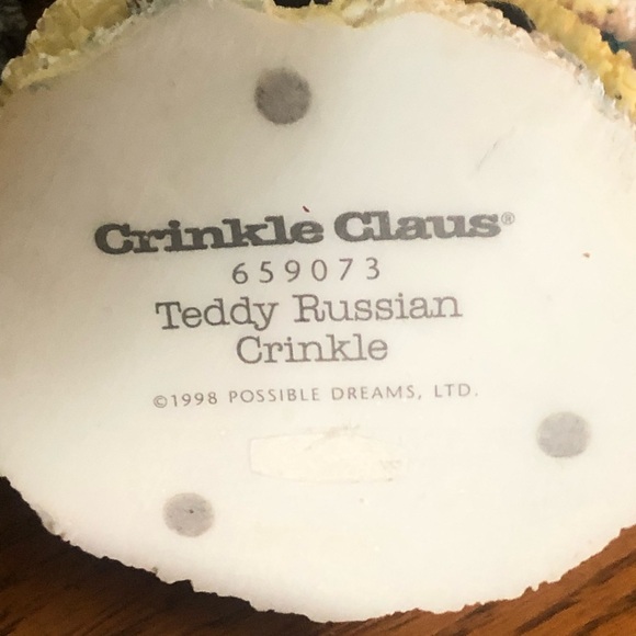 2 1998 Crinkle Clause Collectors Figurines - Picture 9 of 11